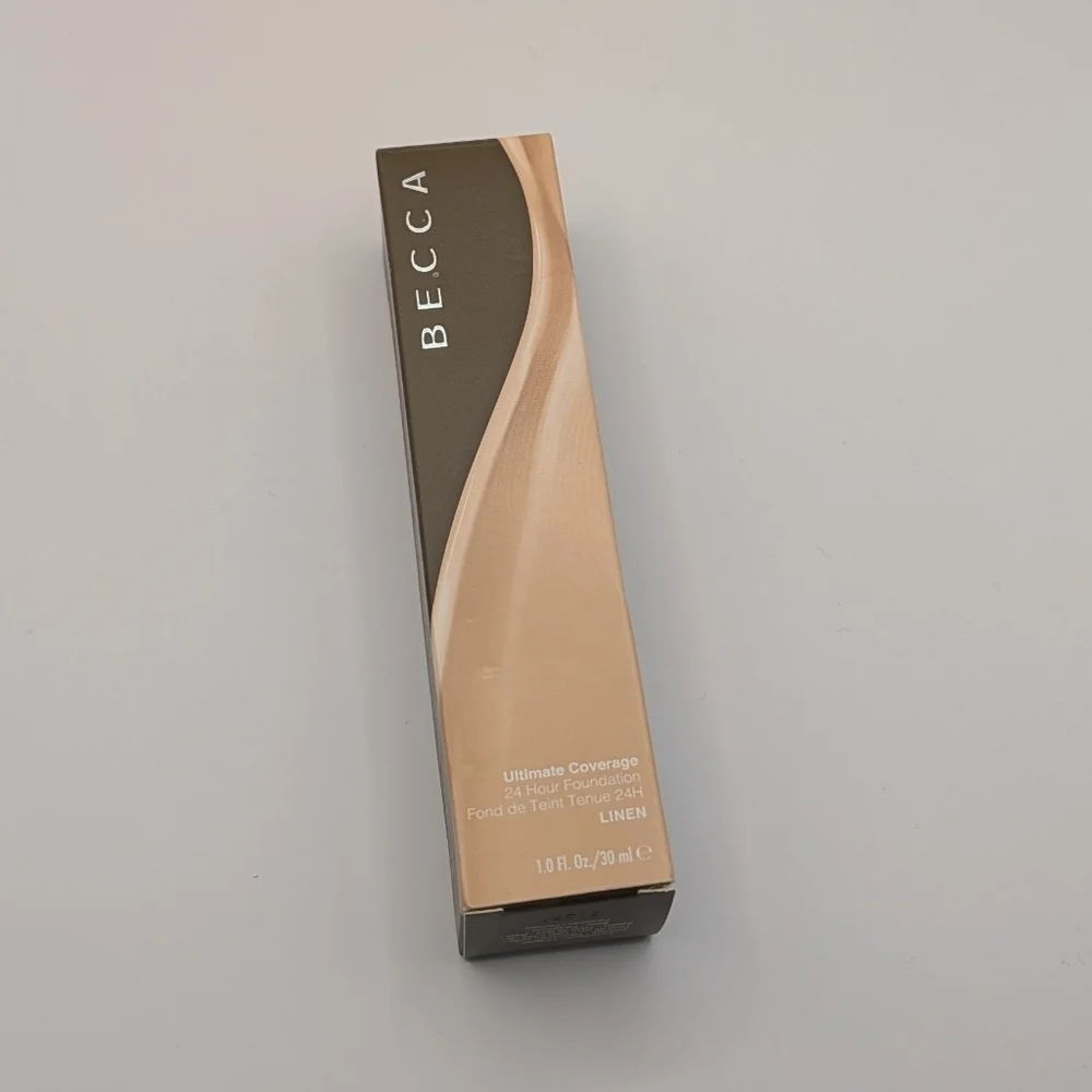 Becca Foundation Linen NIB 1 oz 24 Hour Coverage